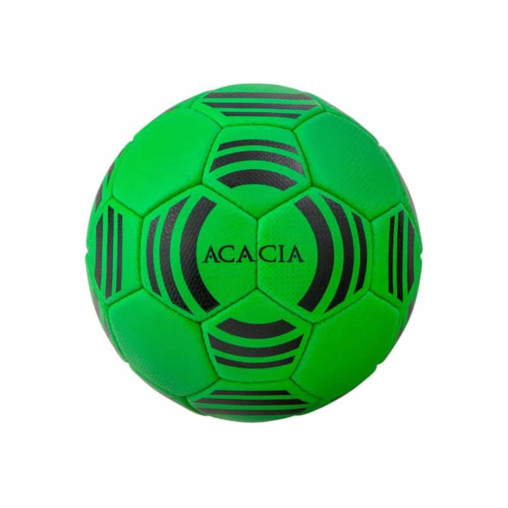 Acacia Green Galaxy Beach Soccer Ball with soft microfiber foam shell