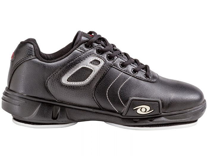 Side View Acacia Hacker Curling Shoes with Napa leather and memory foam insole