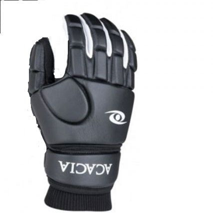 Acacia Impact Broomball Glove featuring suede leather palm and padded Napa leather back for maximum grip and protection