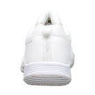 Back view of Acacia ClearShot Quicksilver Unisex Pickleball Shoe with padded heel and ankle support