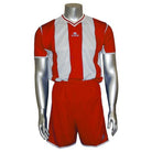 Acacia Europa Soccer Jersey Set (Red) with mesh panels and shorts 
