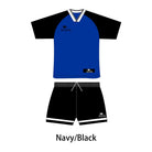 Acaciasports Metro Soccer Jersey with raglan sleeves in action