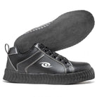 Acaciasports stick curling shoes with gel grip on ice rink